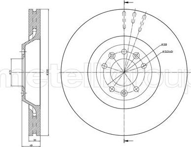 Cifam 800-793C - Disque de frein cwaw.fr