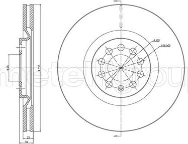 Cifam 800-706C - Disque de frein cwaw.fr