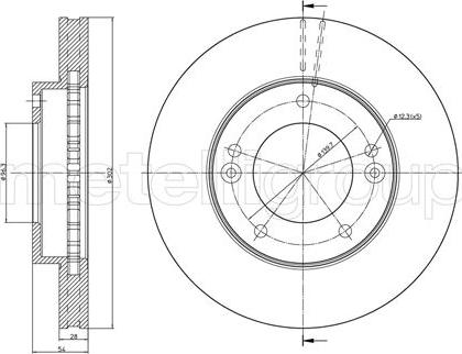 Cifam 800-776C - Disque de frein cwaw.fr