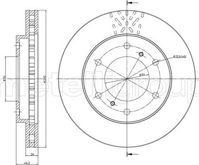 Cifam 800-777C - Disque de frein cwaw.fr