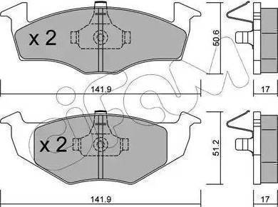 Delphi LP1077 - Kit de plaquettes de frein, frein à disque cwaw.fr