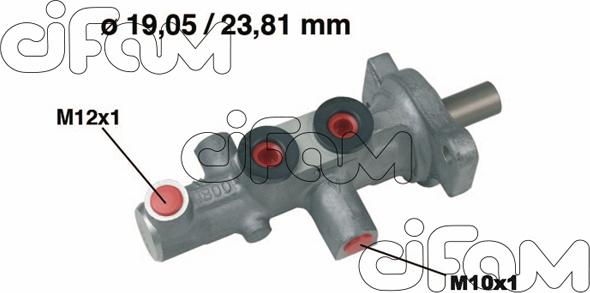 Cifam 202-621 - Maître-cylindre de frein cwaw.fr