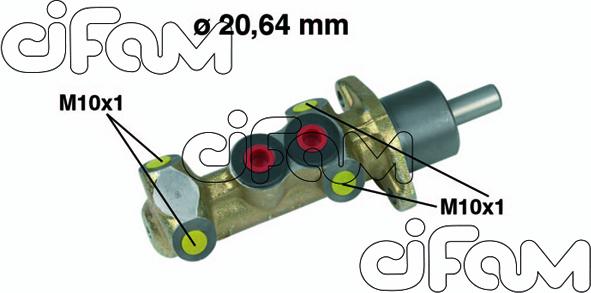 Cifam 202-044 - Maître-cylindre de frein cwaw.fr