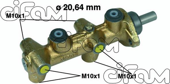 Cifam 202-041 - Maître-cylindre de frein cwaw.fr