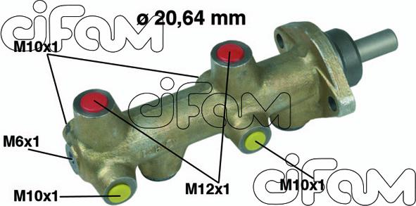 Cifam 202-043 - Maître-cylindre de frein cwaw.fr