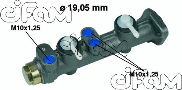 Cifam 202-005 - Maître-cylindre de frein cwaw.fr