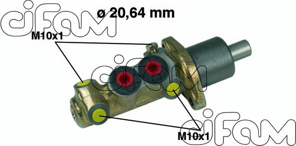 Cifam 202-087 - Maître-cylindre de frein cwaw.fr