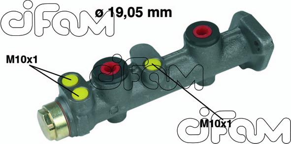 Cifam 202-024 - Maître-cylindre de frein cwaw.fr