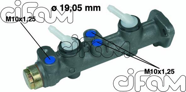 Cifam 202-020 - Maître-cylindre de frein cwaw.fr