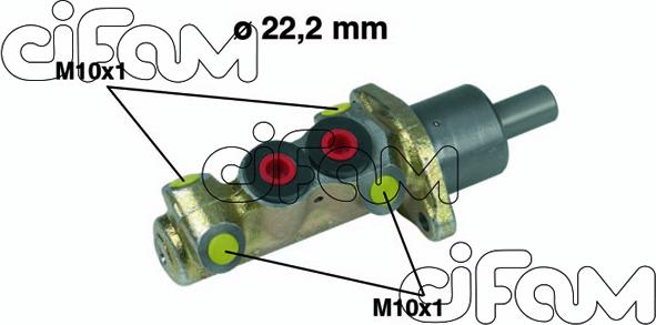 Cifam 202-196 - Maître-cylindre de frein cwaw.fr