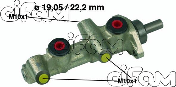 Cifam 202-197 - Maître-cylindre de frein cwaw.fr