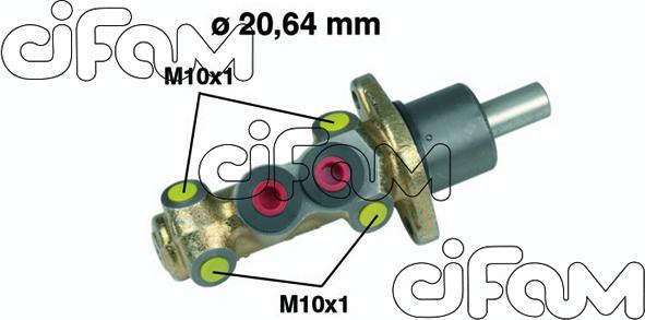 Cifam 202-142 - Maître-cylindre de frein cwaw.fr