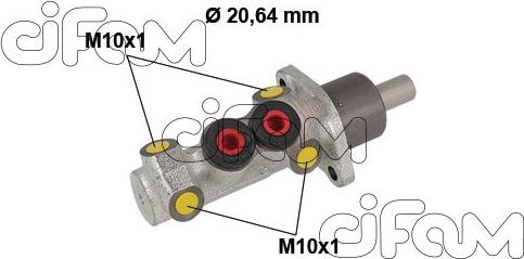 Cifam 202-883 - Maître-cylindre de frein cwaw.fr