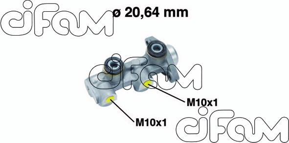 Cifam 202-760 - Maître-cylindre de frein cwaw.fr