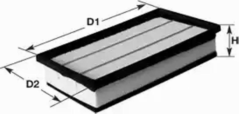 Clean Filters MA1413 - Filtre à air cwaw.fr