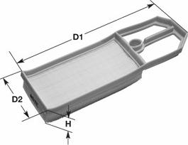 Clean Filters MA1065 - Filtre à air cwaw.fr