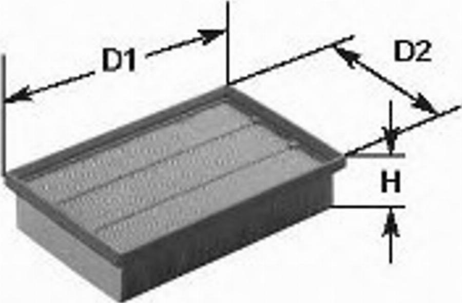 Clean Filters MA1186 - Filtre à air cwaw.fr