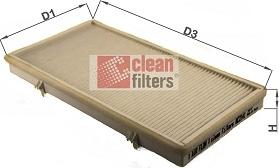 Clean Filters NC2141 - Filtre, air de l'habitacle cwaw.fr