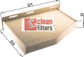 Clean Filters NC2132 - Filtre, air de l'habitacle cwaw.fr