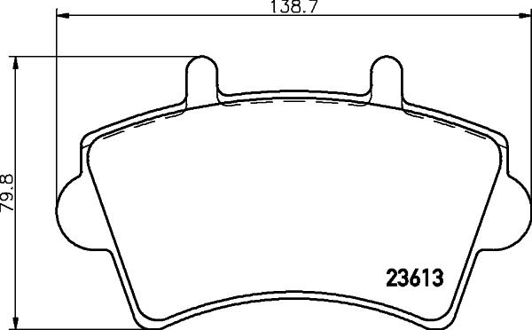 Cobreq N-450 - Kit de plaquettes de frein, frein à disque cwaw.fr