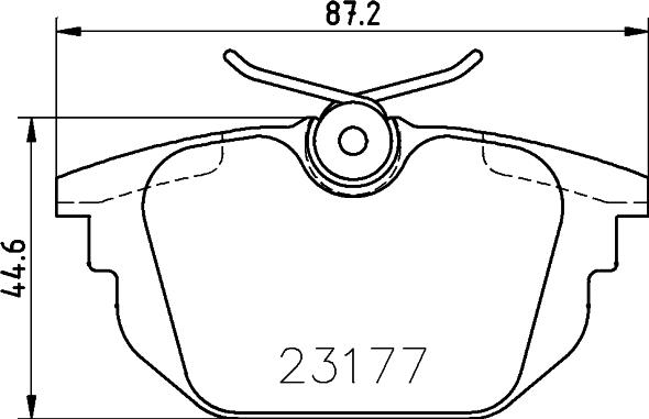 Cobreq N-559 - Kit de plaquettes de frein, frein à disque cwaw.fr