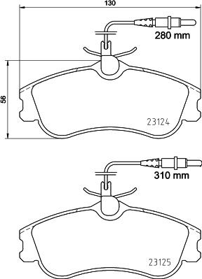 Cobreq N-1100 - Kit de plaquettes de frein, frein à disque cwaw.fr