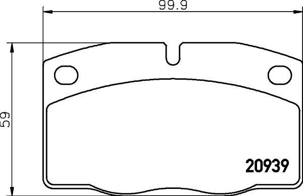 Cobreq N-1200 - Kit de plaquettes de frein, frein à disque cwaw.fr