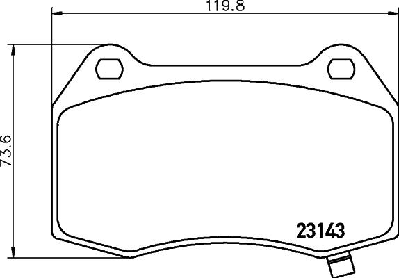 Cobreq N-395 - Kit de plaquettes de frein, frein à disque cwaw.fr