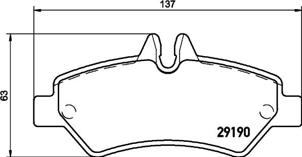 Cobreq N-2056 - Kit de plaquettes de frein, frein à disque cwaw.fr