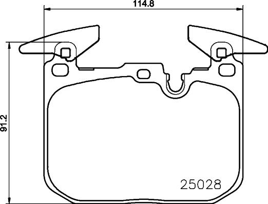 Cobreq N-2081 - Kit de plaquettes de frein, frein à disque cwaw.fr