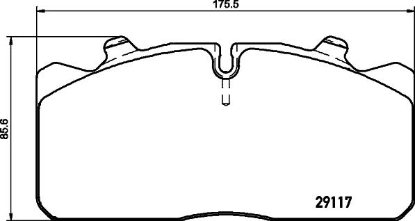 Cobreq N-713 - Kit de plaquettes de frein, frein à disque cwaw.fr