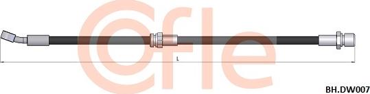 Cofle 92.BH.DW007 - Flexible de frein cwaw.fr