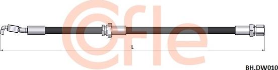 Cofle 92.BH.DW010 - Flexible de frein cwaw.fr