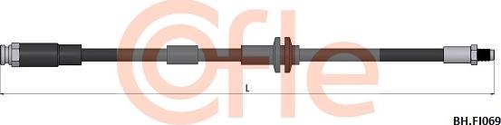 Cofle 92.BH.FI069 - Flexible de frein cwaw.fr