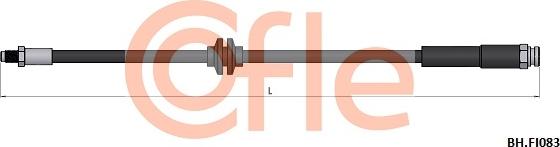 Cofle 92.BH.FI083 - Flexible de frein cwaw.fr