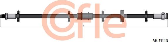 Cofle 92.BH.FI113 - Flexible de frein cwaw.fr