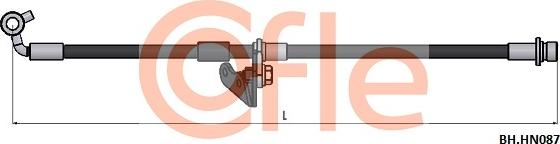 Cofle 92.BH.HN087 - Flexible de frein cwaw.fr