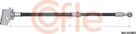 Cofle 92.BH.HY007 - Flexible de frein cwaw.fr