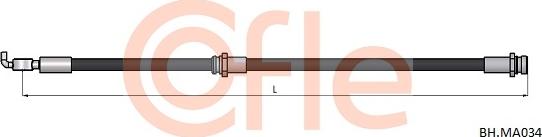 Cofle 92.BH.MA034 - Flexible de frein cwaw.fr