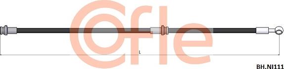 Cofle 92.BH.NI111 - Flexible de frein cwaw.fr