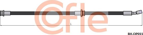 Cofle 92.BH.OP011 - Flexible de frein cwaw.fr