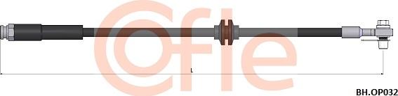 Cofle 92.BH.OP032 - Flexible de frein cwaw.fr