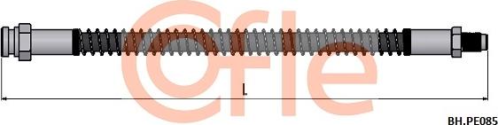 Cofle 92.BH.PE085 - Flexible de frein cwaw.fr