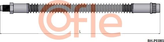 Cofle 92.BH.PE081 - Flexible de frein cwaw.fr