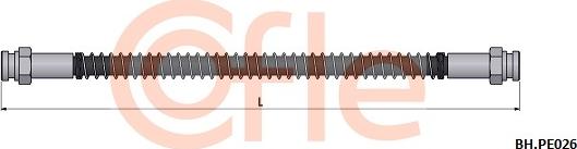 Cofle 92.BH.PE026 - Flexible de frein cwaw.fr