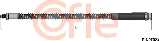 Cofle 92.BH.PE023 - Flexible de frein cwaw.fr