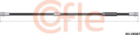 Cofle 92.BH.VK087 - Flexible de frein cwaw.fr