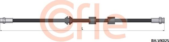 Cofle 92.BH.VK025 - Flexible de frein cwaw.fr