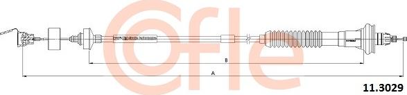 Cofle 11.3029 - Tirette à câble, commande d'embrayage cwaw.fr