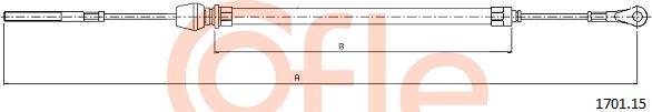 Cofle 1701.15 - Tirette à câble, frein de stationnement cwaw.fr